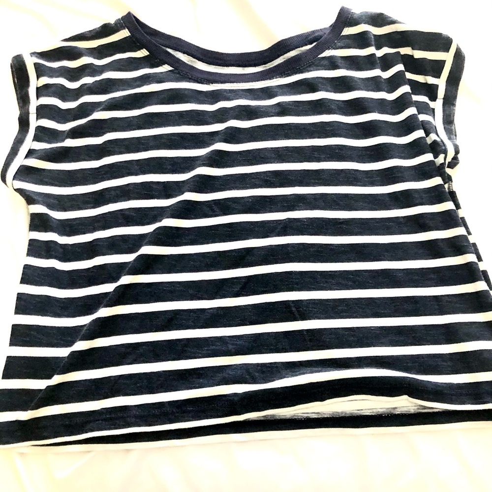 Stripped crop top